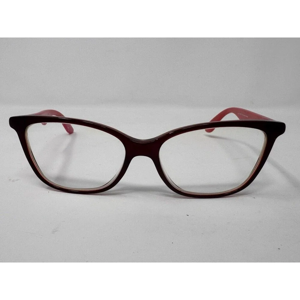 Carrera CA6618 Eyeglass Frames Only 140 Black Red Burgundy ORB